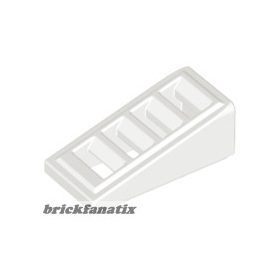 Lego Slope 18 2 x 1 x 2/3 with Grille, White