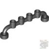 Lego Bar 1 x 6 with Hollow Studs, Black