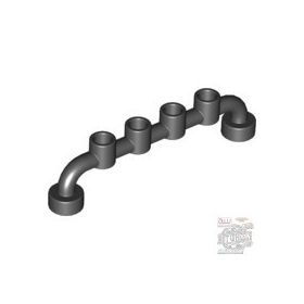 Lego Bar 1 x 6 with Hollow Studs, Black