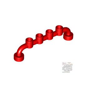 Lego Bar 1 x 6 with Hollow Studs, Red