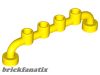 Lego Bar 1 x 6 with Hollow Studs, Yellow