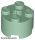 Lego BRICK Ø16 W. CROSS, Sand green
