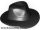 Lego figura Headgear Hat, Wide Brim Outback Style (Fedora), Black