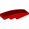 Lego Brick w. bow 1x4, Bright red