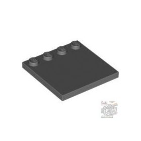   Lego Tile, Modified 4 x 4 with Studs on Edge, Dark bluish gray