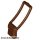 Lego Minifigure, Utensil Bag Messenger Pouch, Reddish brown