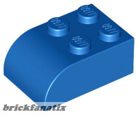 Lego BRICK 2X3 W. ARCH, Blue