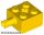 Lego BRICK 2X2 W. SNAP AND CROSS, Yellow