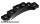 Lego Vehicle, Mudguard 1 1/2 x 6 x 1 with Arch, Black