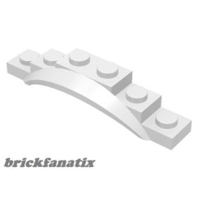 Lego Screen 1X6X1 W. Edge, White