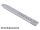 Lego Plate, Modified 2 x 16 with Angled Side Extensions and Axle Hole (Rotor Blade), Light grey
