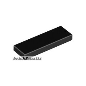 Lego Tile 1 x 3, Black