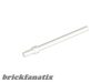 Lego Bar 6L with Stop Ring, White
