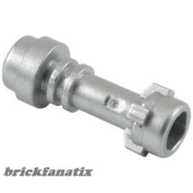   Lego Minifigure, Weapon Lightsaber Hilt Straight, Flat silver