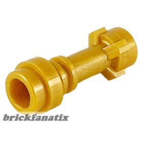 Lego Minifigure, Weapon Lightsaber Hilt Straight, Pearl gold