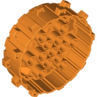 Lego WHEEL W.SPIKE Ø62, Bright orange