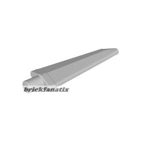   Lego Minifigure, Weapon Sword, Spike Flexible 3.5L with Pin, Light bluish gray