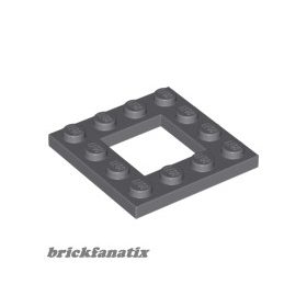 Lego Frame Plate 4 X 4, Dark bluish gray