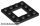 Lego Frame Plate 4X4, Black