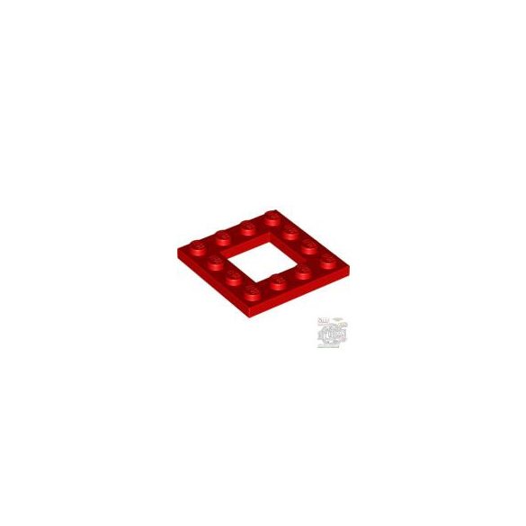 Lego FRAME PLATE 4X4, Bright red