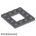 Lego Frame Plate 4X4, Dark grey