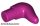 Lego Cattle Horn, Short, Magenta