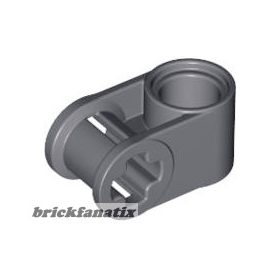 Lego Technic Axle and Pin Connector Perpendicular, Dark grey