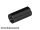 Lego Technic Axle Connector 2L (Ridged with x Hole x Orientation), Black