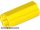 Lego Technic Axle Connector 2L (Ridged with x Hole x Orientation), Yellow