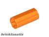 Lego Technic Axle Connector 2L (Ridged with x Hole x Orientation), Orange