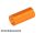 Lego Technic Axle Connector 2L (Ridged with x Hole x Orientation), Orange