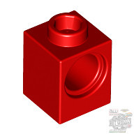 Lego TECHNIC BRICK 1X1, Bright red