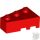 Lego LEFT ROOF TILE 2X3, Bright red