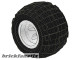 Lego Wheel 43.2 x 28 Balloon Small with Black Tire 43.2 x 28 S Balloon Small (6580 / 6579)