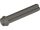 Lego TECHNIC Axle 3 with Stud, Dark grey