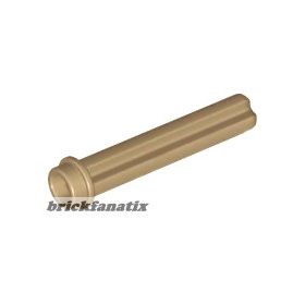 Lego TECHNIC Axle 3 with Stud, Dark tan