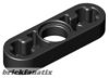 Lego Technic, Liftarm Thin 1 x 3 - Axle Holes, Black