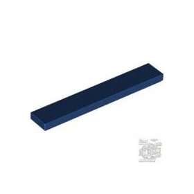 Lego Tile 1 x 6, Dark blue