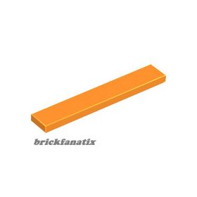 Lego FLAT TILE 1X6, Orange