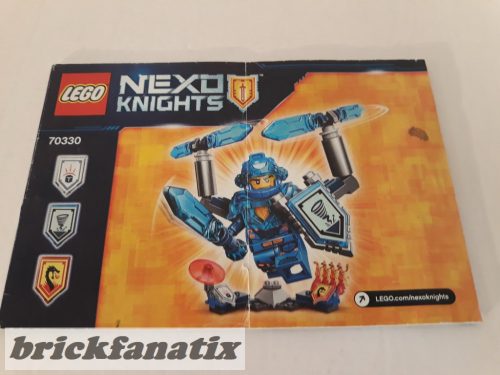 Lego 70330 Nexo Knights - Ultimate Clay összerakási útmutató