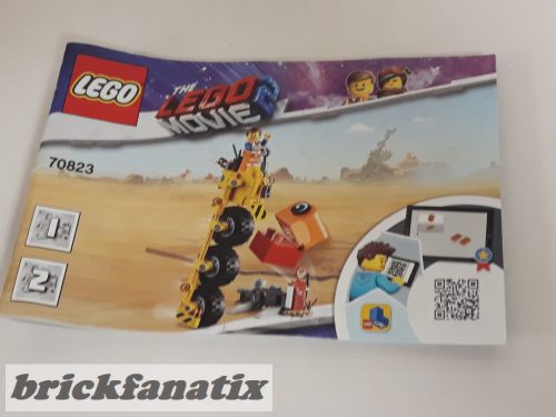 Lego 70823 The LEGO Movie 2 -Emmet's Thricycle! manual / Booklet