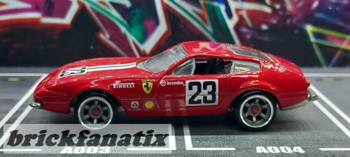 Hot Wheels Ferrari 365 GTB 4 #23 ( 2007 Racer Series )