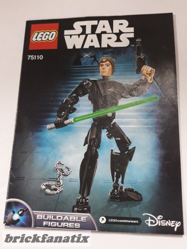 Lego 75110 Star Wars - Buildable Figures - Star Wars Episode 4/5/6 - Luke Skywalker manual / Booklet