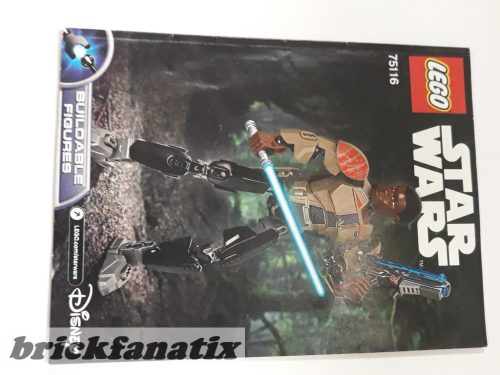 Lego 75116 Star Wars - Buildable Figures - Star Wars Episode 7 - Finn manual / Booklet