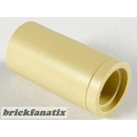   Lego Technic, Pin Connector Round 2L without Slot (Pin Joiner Round), Tan
