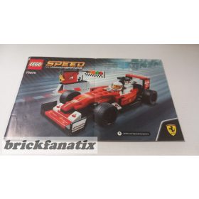   Lego 75879 Speed Champions Scuderia Ferrari SF16-H összerakási útmutató