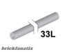 Lego Hose, Rigid 3mm D. 33L / 26.4cm, Light bluish gray