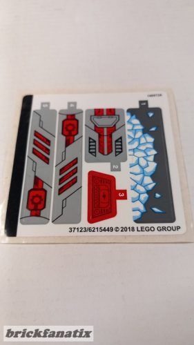 Lego Sticker Sheet for Set 76098 - (37123/6215449)