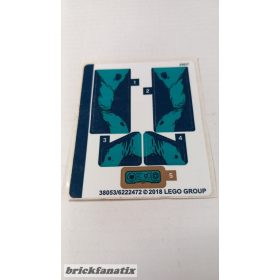   Lego Sticker Sheet for Set 76101 - (30853/6222472) matrica szett