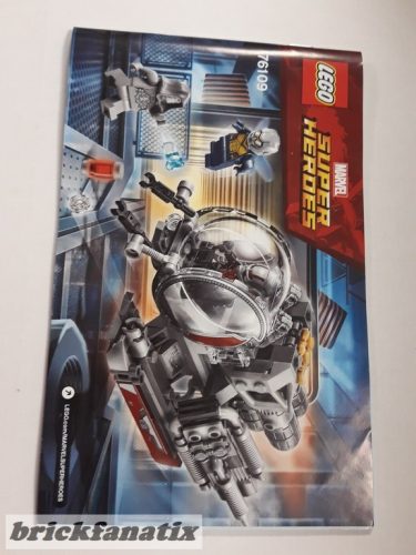 Lego 76109 Super Heroes - Ant-Man and the Wasp - Quantum Realm Explorers users manual